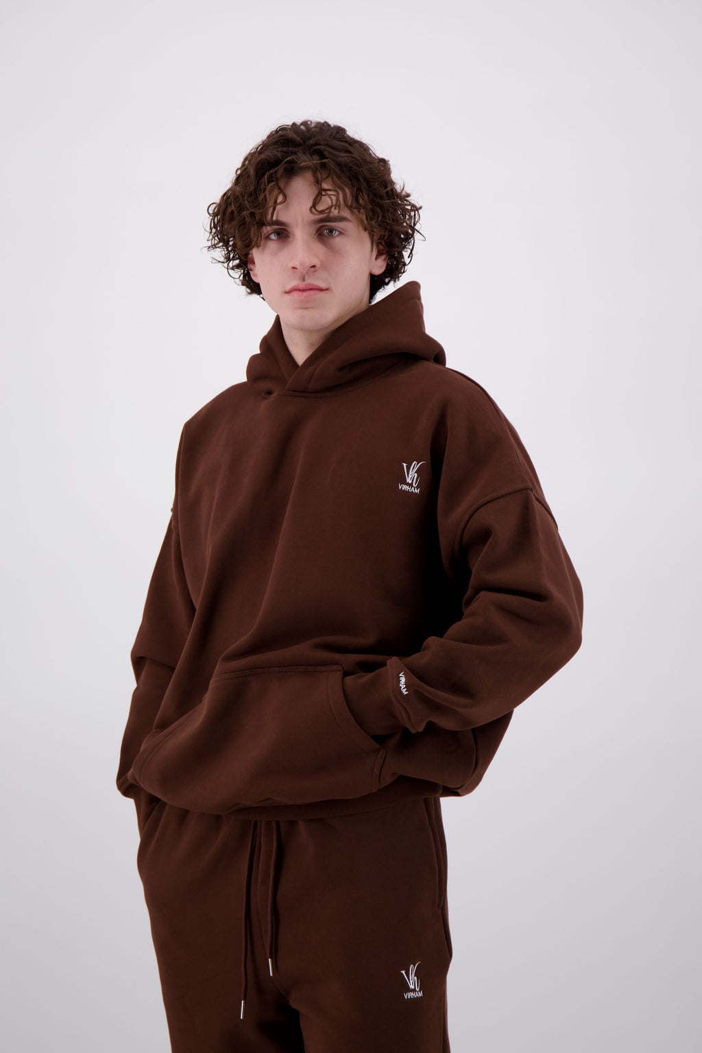 Brown Hoodie + Pants