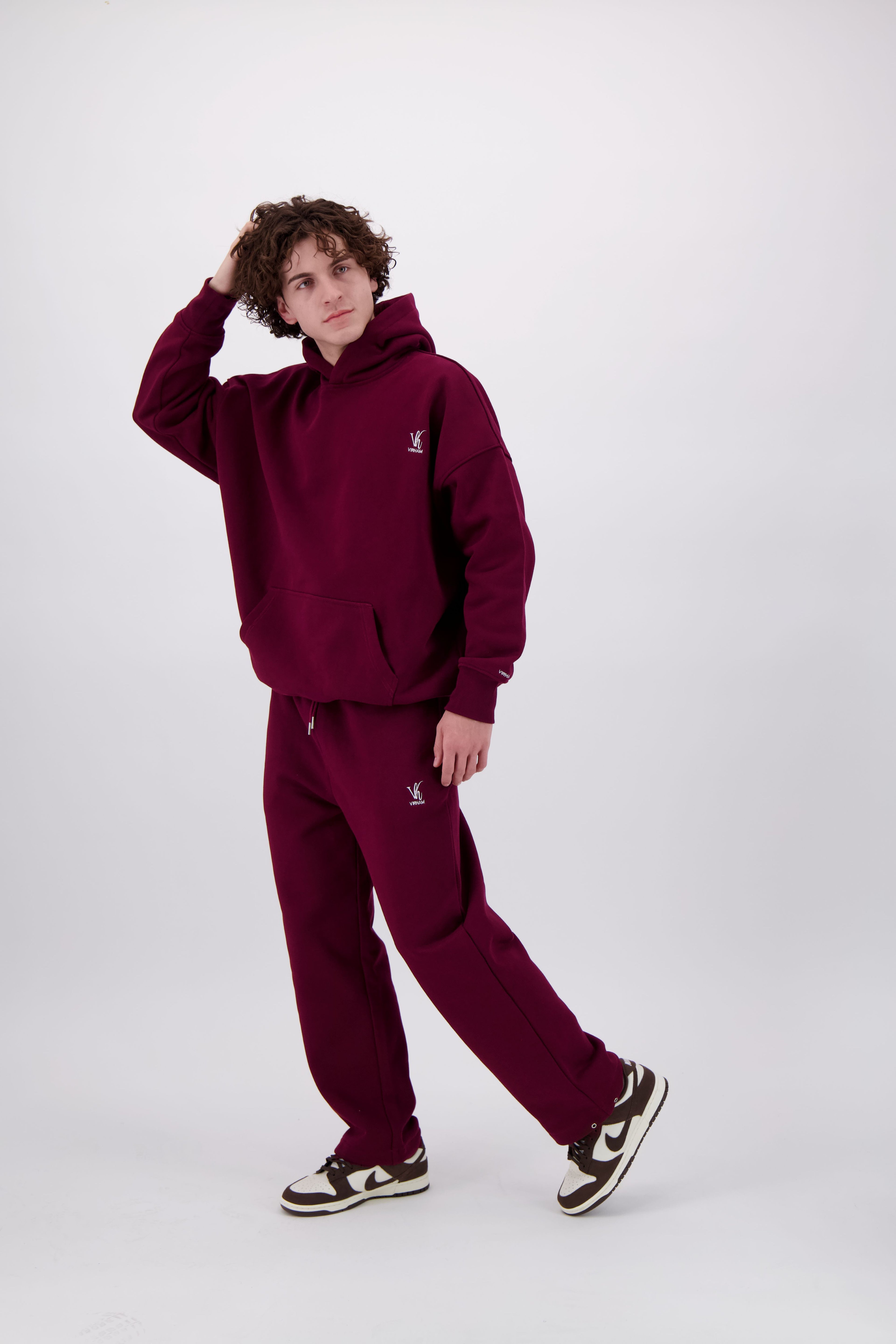 Burgundy Hoodie + Pants