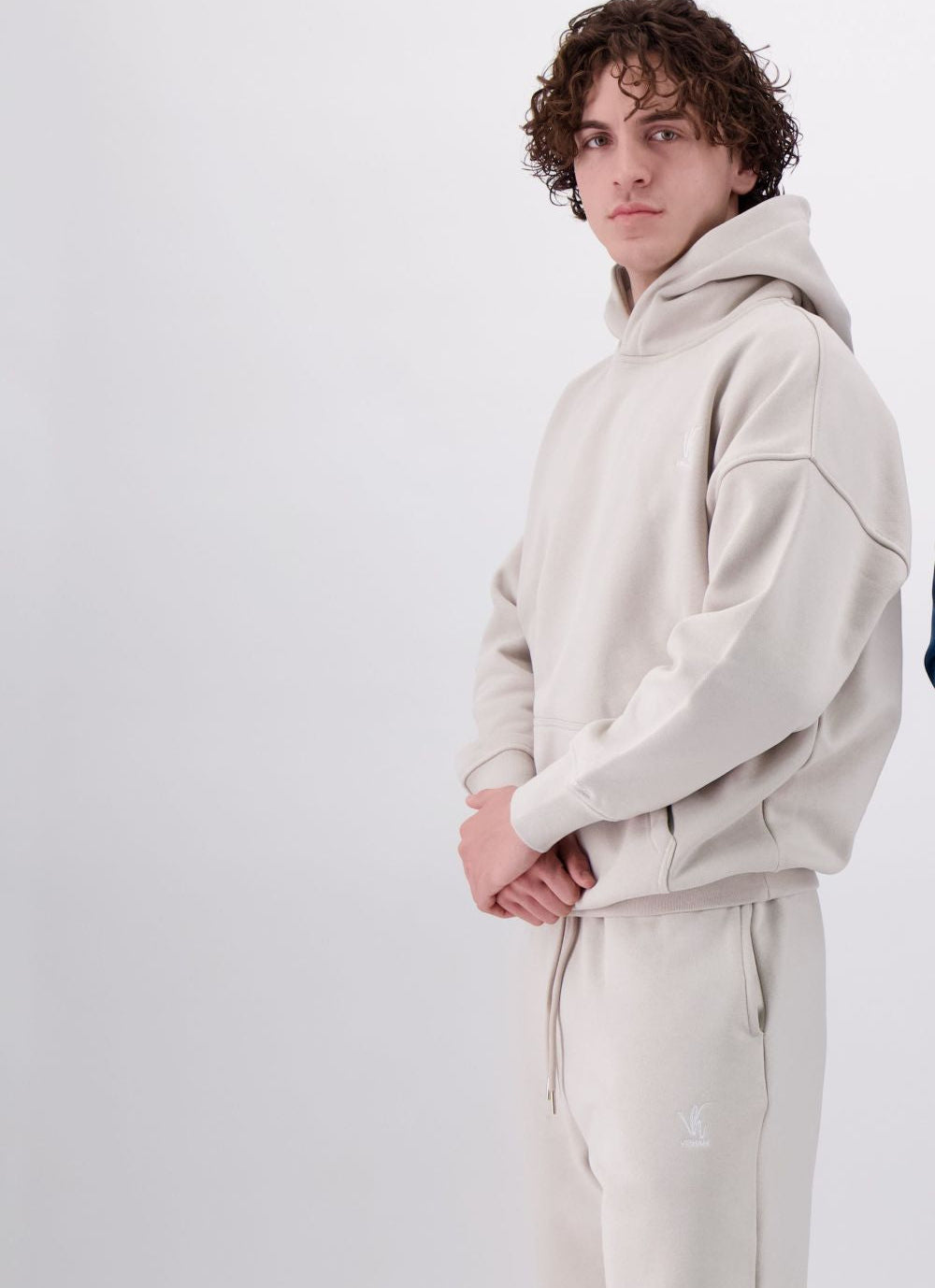 Cream Hoodie + Pants
